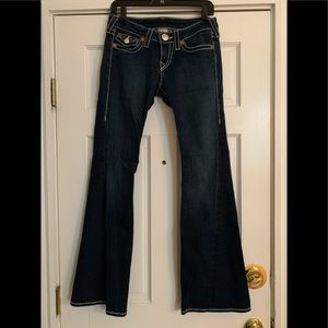 True Religion Joey Flare Leg Denim
